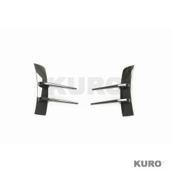 MERCEDES A-CLASS W177 & V177 2018-2022 gloss black zderzak przedni listwa