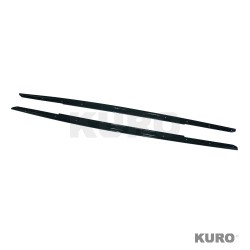 BMW 5 SERIES F10/F11 2011-2017 gloss black progi boczne