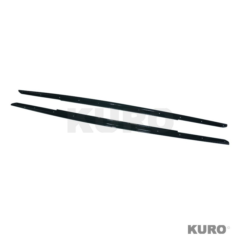 BMW 5 SERIES F10/F11 2011-2017 gloss black progi boczne