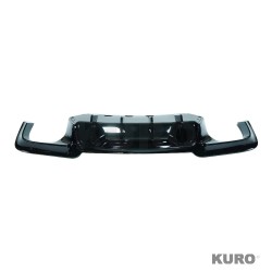 BMW 5 SERIES F10/F11 2011-2017 gloss black dyfuzor - QUAD TIP