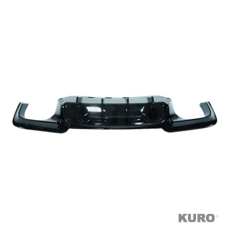 BMW 5 SERIES F10/F11 2011-2017 gloss black dyfuzor - QUAD TIP