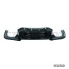 BMW 5 SERIES F10/F11 2011-2017 gloss black dyfuzor - QUAD TIP