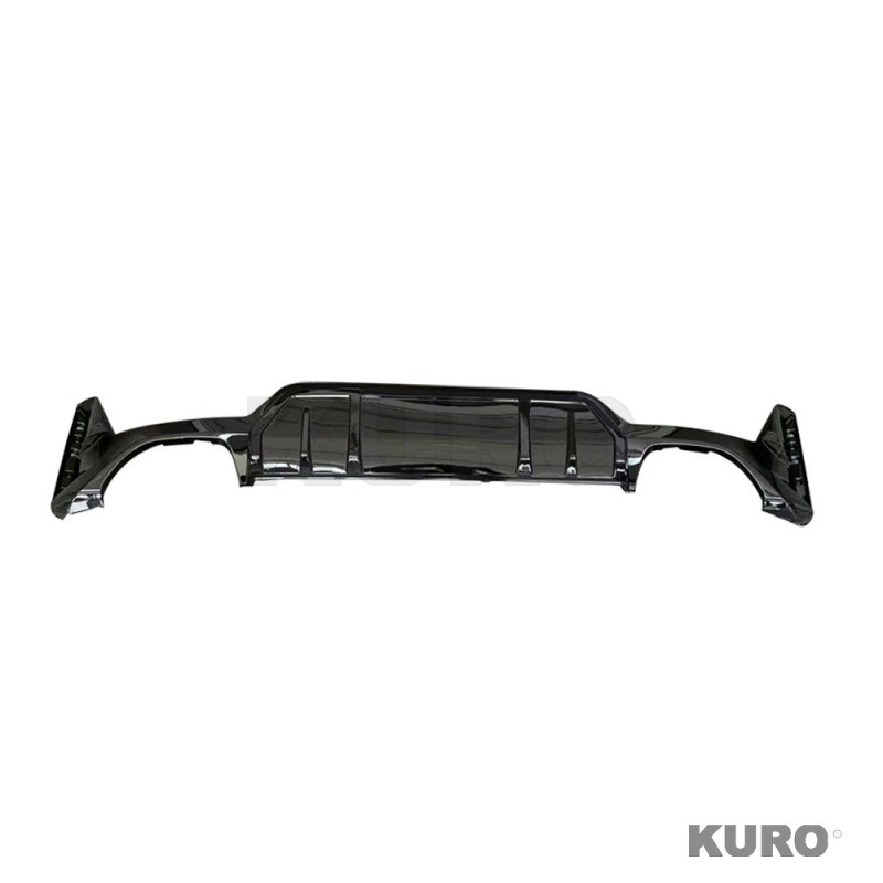 BMW G20/G21 3 SERIES LCI 340I gloss black dyfuzor tylny (SQUARE EXHAUST)