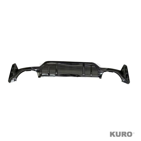 BMW G20/G21 3 SERIES LCI 340I gloss black dyfuzor tylny (SQUARE EXHAUST)