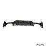 BMW G20/G21 3 SERIES LCI 340I gloss black dyfuzor tylny (SQUARE EXHAUST)