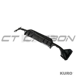 BMW G20/G21 3 SERIES LCI 340I gloss black dyfuzor tylny (SQUARE EXHAUST)