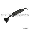 BMW G20/G21 3 SERIES LCI 340I gloss black dyfuzor tylny (SQUARE EXHAUST)