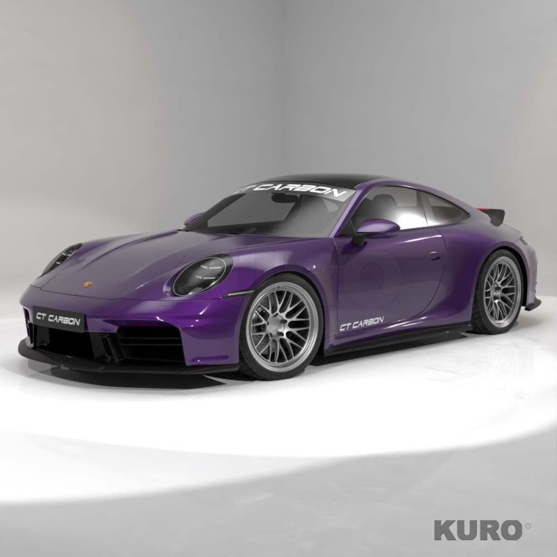 PORSCHE 911 992.2 CARRERA 2024+ carbon zestaw - V4 - CT DESIGN