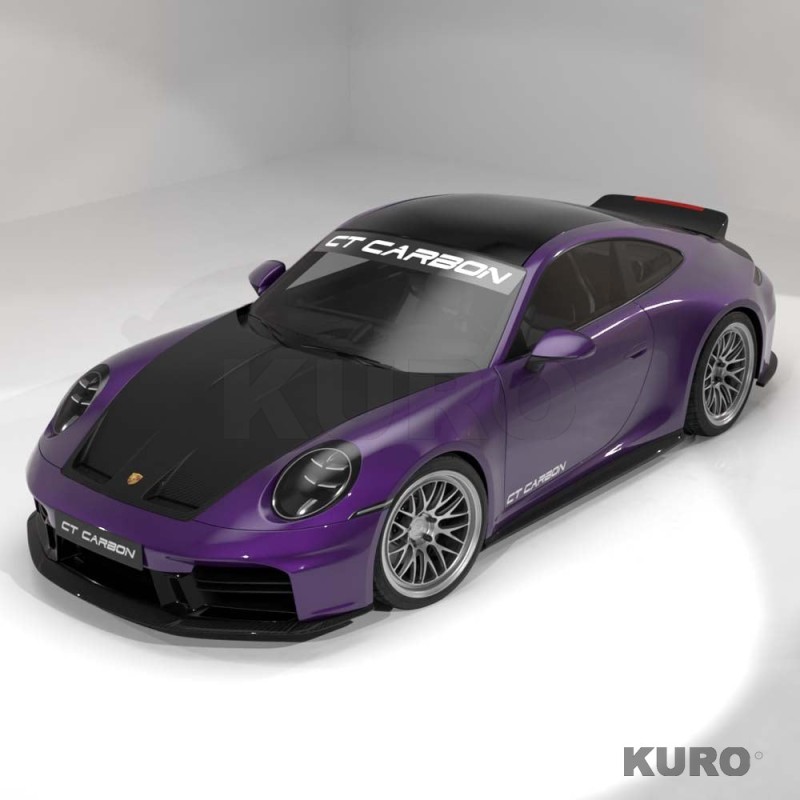 PORSCHE 911 992.2 CARRERA 2024+ carbon zestaw - V3 - CT DESIGN