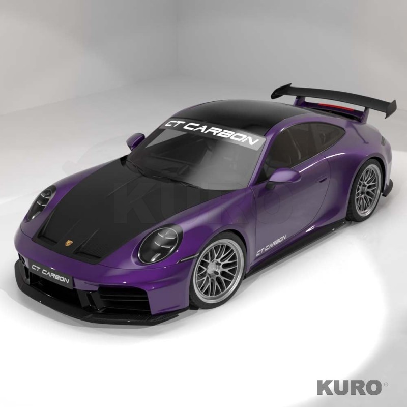 PORSCHE 911 992.2 CARRERA 2024+ carbon zestaw - V1 - CT DESIGN