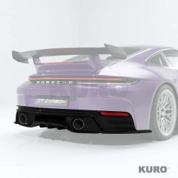 PORSCHE 911 992.2 CARRERA 2024+ carbon dyfuzor - CT DESIGN