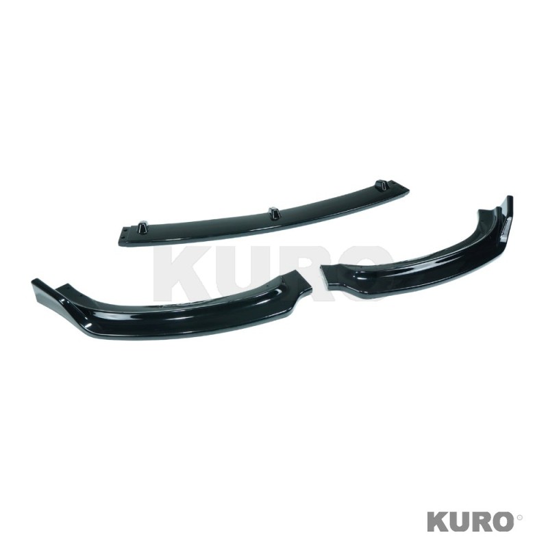 BMW 3 SERIES F30/F31 2012-2018 SE gloss black splitter - V2