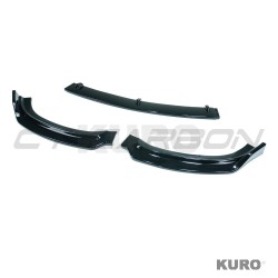 BMW 3 SERIES F30/F31 2012-2018 SE gloss black splitter - V2