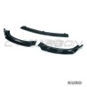 BMW 3 SERIES F30/F31 2012-2018 SE gloss black splitter - V2