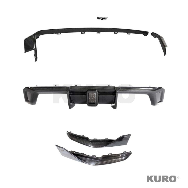 BMW (G82/G83) M4 2021+ carbon tył END zestaw - V4