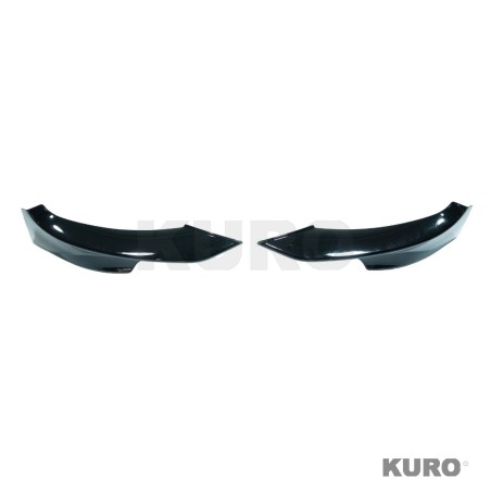 BMW 3 SERIES E92/E93 2009-2013 LCI gloss black splitter CORNERS - V3
