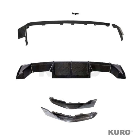 BMW (G82/G83) M4 2021+ carbon tył END zestaw - V2