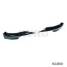 BMW E92/E93 3 SERIES 2006-2009 PRE-LCI gloss black splitter CORNERS - V2