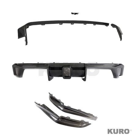 BMW (G80/G81) M3 2021+ carbon tył END zestaw - V4