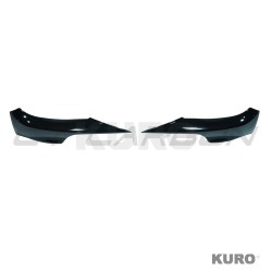 BMW E92/E93 3 SERIES 2006-2009 PRE-LCI gloss black splitter CORNERS - V2