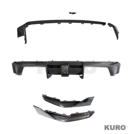 BMW (G80/G81) M3 2021+ carbon tył END zestaw - V3