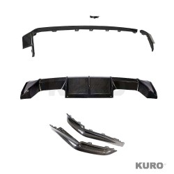 BMW (G80/G81) M3 2021+ carbon tył END zestaw - V2