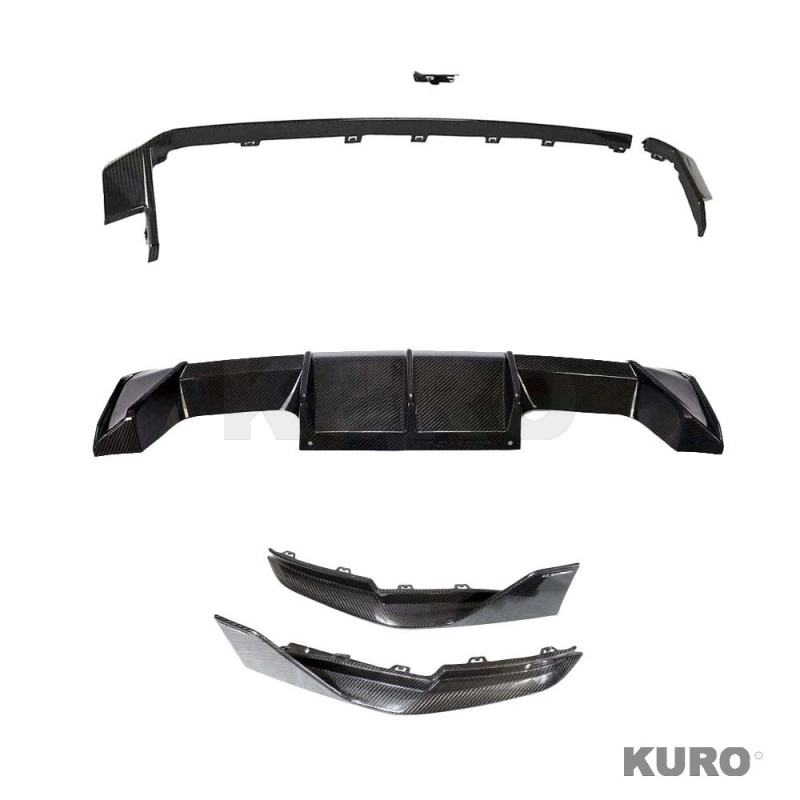 BMW (G80/G81) M3 2021+ carbon tył END zestaw - V1