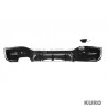 BMW F20/F21 1 SERIES gloss black LCI dyfuzor - TWIN lewy