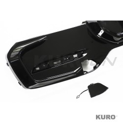 BMW F20/F21 1 SERIES gloss black LCI dyfuzor - TWIN lewy