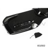 BMW F20/F21 1 SERIES gloss black LCI dyfuzor - TWIN lewy