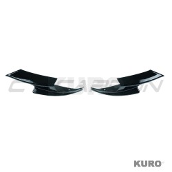 BMW M3 E90/E92 2007-2013 gloss black CORNER SPLITTERS