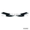 BMW M3 E90/E92 2007-2013 gloss black CORNER SPLITTERS