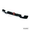 BMW 3 SERIES E90/E91 2005-2011 gloss black LED dyfuzor - DUAL EXIT