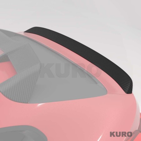 BMW G02 X4 & F98 X4M 2019+ carbon MIDDLE spoiler - CT DESIGN