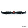 BMW 3 SERIES E90/E91 2005-2011 gloss black LED dyfuzor - QUAD TIP