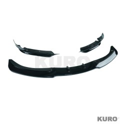 BMW 3 SERIES E90/E91 LCI SE 2009-2011 gloss black splitter - V5