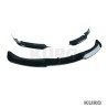 BMW 3 SERIES E90/E91 LCI SE 2009-2011 gloss black splitter - V5