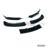 BMW 3 SERIES E90/E91 LCI SE 2009-2011 gloss black splitter - V5