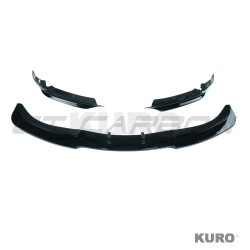BMW 3 SERIES E90/E91 LCI SE 2009-2011 gloss black splitter - V5