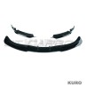 BMW 3 SERIES E90/E91 LCI SE 2009-2011 gloss black splitter - V5