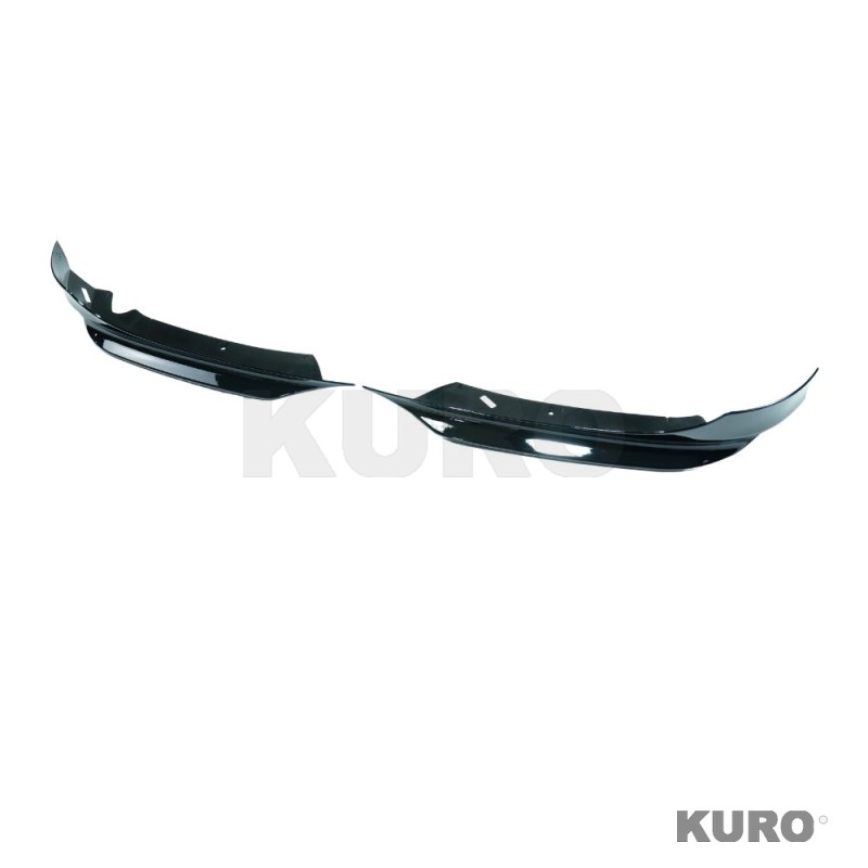 BMW E90/E91 3 SERIES LCI SE 2009-2011 gloss black splitter CORNERS - V1
