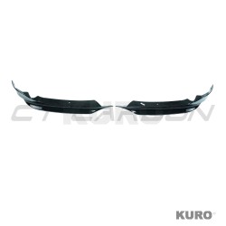 BMW E90/E91 3 SERIES LCI SE 2009-2011 gloss black splitter CORNERS - V1