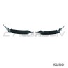 BMW E90/E91 3 SERIES LCI SE 2009-2011 gloss black splitter CORNERS - V1