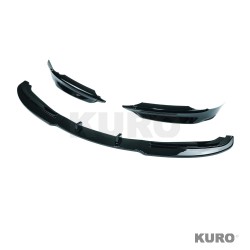 BMW 3 SERIES E90/E91 SE 2005-2009 gloss black splitter - V2