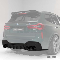 BMW F97 X3M 2021-2024 (LCI) carbon dyfuzor - CT DESIGN