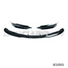 BMW 3 SERIES E90/E91 SE 2005-2009 gloss black splitter - V2
