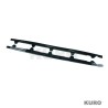 BMW E90/E91 3 SERIES 2005-2013 gloss black progi boczne - V1