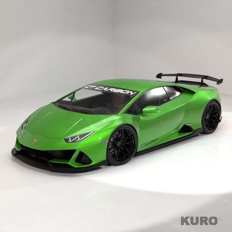 LAMBORGHINI HURACAN EVO (AWD) 2019-2023 carbon zestaw - CT DESIGN