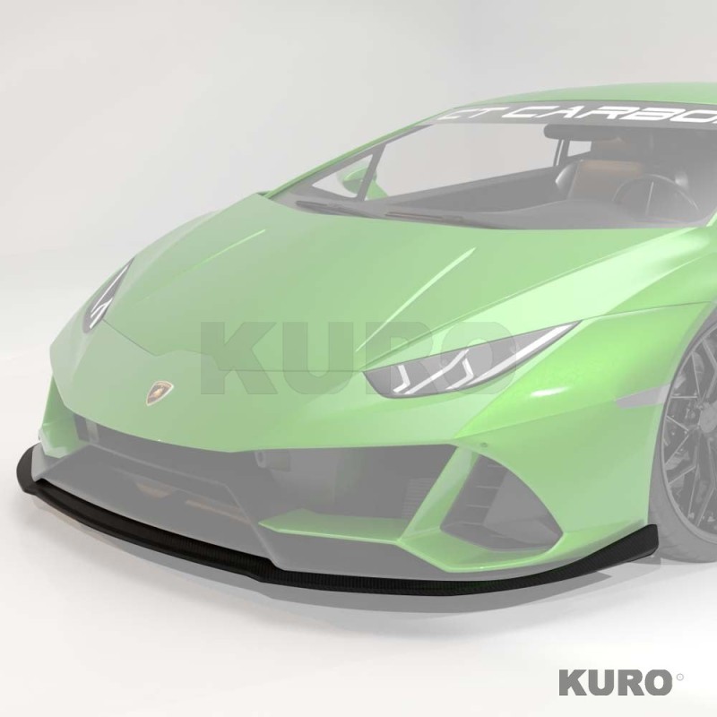 LAMBORGHINI HURACAN EVO (AWD) 2019-2023 carbon splitter - CT DESIGN