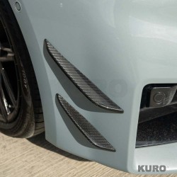 BMW G87 M2 carbon zderzak przedni lotki